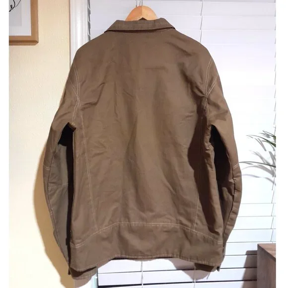 KUHL Burr Canvas Jacket Patina Dye Men's Style 1052 Dark Khaki - Picture 5 of 9
